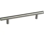 Hornbach Griff edelstahlfinish L 156 mm x B 12 mm x H 32 mm
