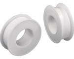 Hornbach Teflonband PTFE Band, 2er Set geeignet zum Abdichten von Schlauchverbindungen für Poolfilter 2 Stück je 12 m weiß