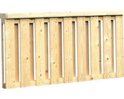 Brüstung Deckelschalung SKAN HOLZ 170 x 84 cm, Douglasie, natur