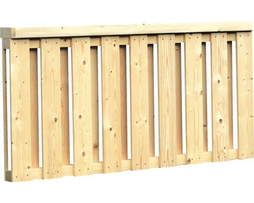 Brüstung Deckelschalung SKAN HOLZ 170 x 84 cm, Douglasie, natur