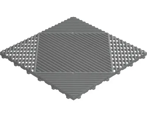 Kunststofffliese florco classic 40x40cm 6 Stk., grau