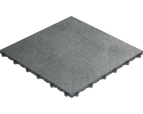 Kunststofffliese florco floor 40x40cm 6 Stk., grau