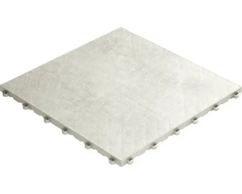 Kunststofffliese florco floor 40x40cm 6 Stk., weiß