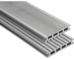 Hornbach Konsta WPC Terrassendiele Futura Silbergrau gebürstet 26x145 mm (Meterware ab 1,00 m bis max. 6,00 m)