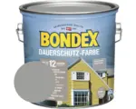 Hornbach Holzfarbe-Dauerschutzfarbe Bondex granitgrau (platinium) 2,5 l