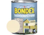 Hornbach Holzfarbe-Dauerschutzfarbe Bondex cremeweiß/champagner 750 ml