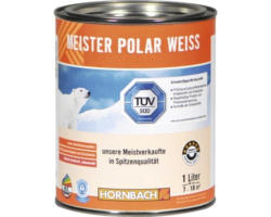 Wandfarbe Meister Polar weiß 1 l