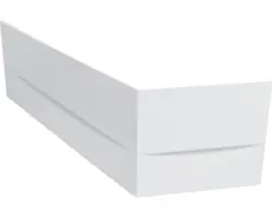 Schürze Ottofond zu Badewanne Delta II Modell B weiß linke Hand