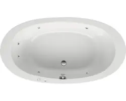 Whirlpool Ottofond Circulo System Basis 180x96 cm weiß