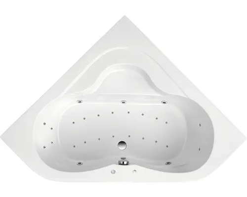 Whirlpool Ottofond Luxor Premium 140x140 cm weiß