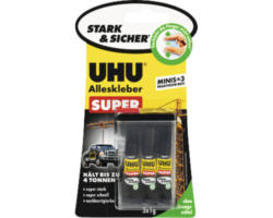 UHU Alleskleber Super minis 3 x 1 g