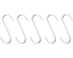 Haken Piccante edelstahl matt 5er Pack
