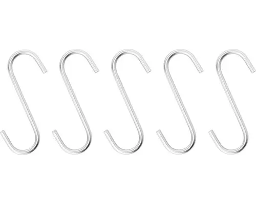 Haken Piccante edelstahl matt 5er Pack