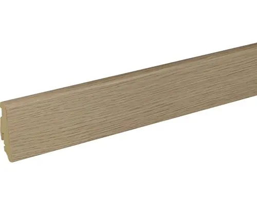 Sockelleiste FU60L Eiche beige 20x58x2400 mm
