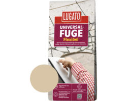 Lugato Fugenmörtel Universalfuge bahamabeige 5 Kg