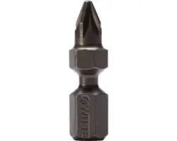 Bitflex 2er Pack Witte ¼" 25 mm Pozidriv PZ 2