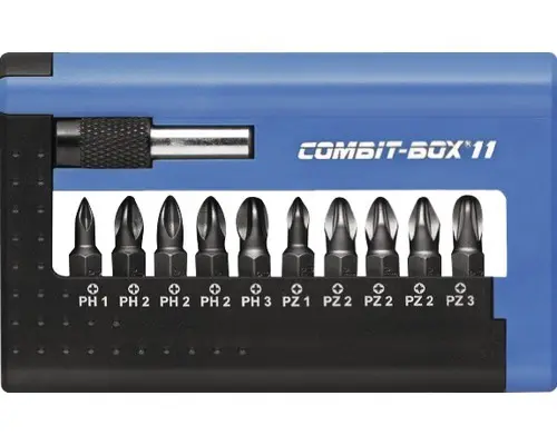 Bit Set Industrie Witte PH/PZ 11-tlg