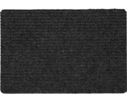 Ripsmatte anthrazit 50x80 cm