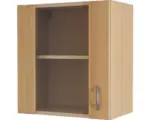Hornbach Glashängeschrank Flex Well Ischia/Nano Nano Buche-Dekor 50x54x32 cm mit Drehtür