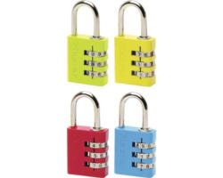 Zahlenschloss Master Lock 30 mm breit, verschiedene Farben 7630EURDCOL