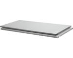 Hornbach Dolle Regale silber 20 x 800 x 400 mm Tragkraft 75 kg
