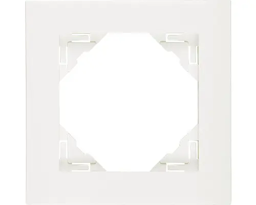 Rahmen 1-fach Logus weiß ice