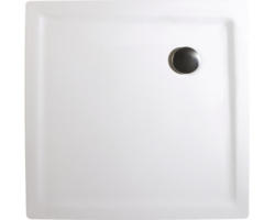 Extraflaches Duschwannen-Set Schulte D212090 90x90x4 cm weiß