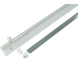 Paneelwagen für Rivoli weiß Ø 20 mm 60 cm lang