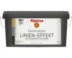 Hornbach Alpina Wandfarbe Linien Spiel weiß 4,5 l