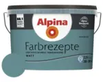 Hornbach Alpina Wandfarbe Farbrezepte Petrol de Luxe 2,5 l