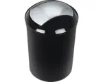 Hornbach Schwingdeckeleimer Spirella Sydney Ø 19 cm schwarz 5 Liter