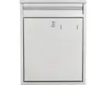 Hornbach Wandbriefkasten Rottner Como 250 x 320 x 85 mm silber
