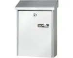 Hornbach Briefkasten Burg Wächter Castello 420 silber