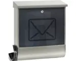 Hornbach Briefkasten Burg Wächter Lucenta 2700 edelstahl