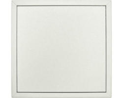 Revisionstür Softline Comfort Stahlblech verzinkt weiss RAL 9016 mit Druckverschluss 60 x 60 cm