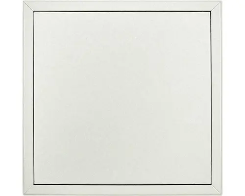 Revisionstür Softline Comfort Stahlblech verzinkt weiss RAL 9016 mit Druckverschluss 15 x 15 cm