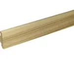 Hornbach Sockelleiste furniert SU60L Esche Braunkern 19x58x2400 mm