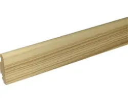 Sockelleiste furniert SU60L Esche Braunkern 19x58x2400 mm