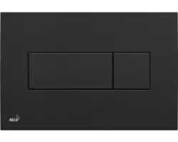 Betätigungsplatte Alca Komfort M378 2-Mengentechnik schwarz glänzend