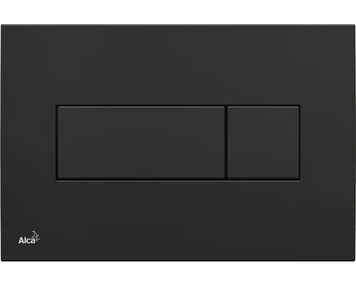Betätigungsplatte Alca Komfort M378 2-Mengentechnik schwarz glänzend