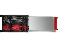 Sortimentskoffer Tox Allround Monteur (Dübel und Schrauben), 132 Teile