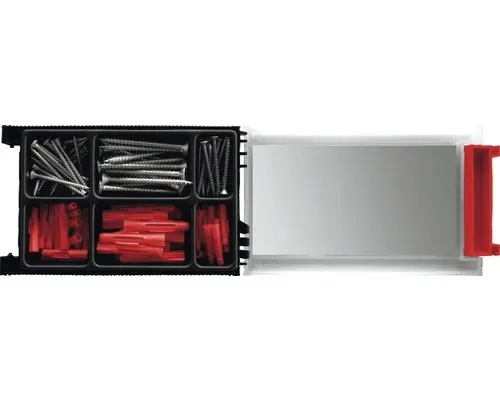 Sortimentskoffer Tox Allround Monteur (Dübel und Schrauben), 132 Teile