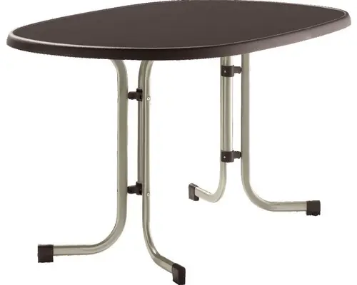 Gartentisch Sieger Mecalit 140x90x72 cm braun