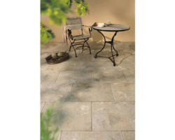 Beton Terrassenplatte iStone Basic muschelkalk 40x40x4cm