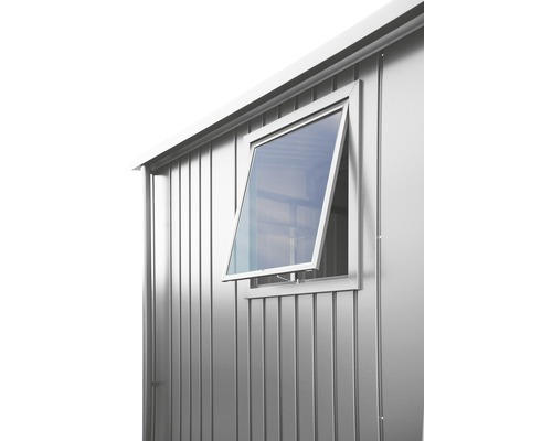 Fenster biohort Gerätehaus Europa 50x60 cm silber