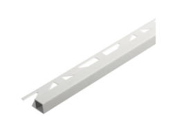 Quadrat-Abschlussprofil Dural Squarline DPSP 1130 PVC weiß 250 cm
