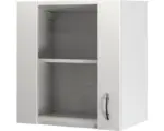 Hornbach Glashängeschrank Flex WellPalmaria/Wito weiß 50x55x32 cm mit Drehtür
