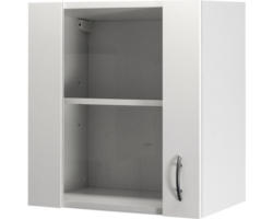 Glashängeschrank Flex WellPalmaria/Wito weiß 50x55x32 cm mit Drehtür