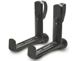 Blumenkastenhalter Lechuza für Balconera schwarz 2 Stk.