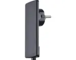 Hornbach Ultra-Flachstecker EVOLine Plug mit Hebel und Kipptechnik schwarz
